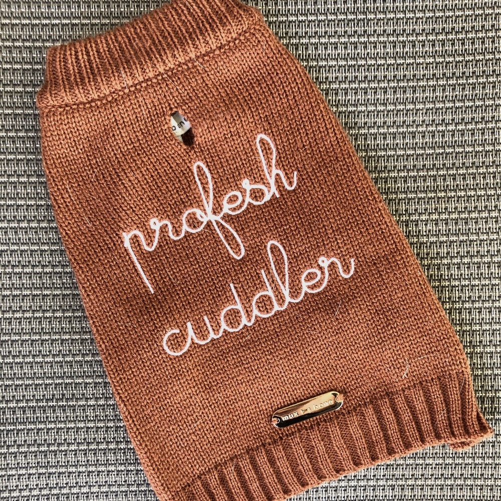 Max-Bone "Profesh Cuddler" Dog Sweater